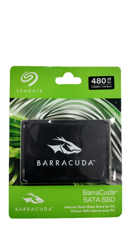 Seagate Barracuda SATA SSD 480GB Internal Sata Solid State Drive