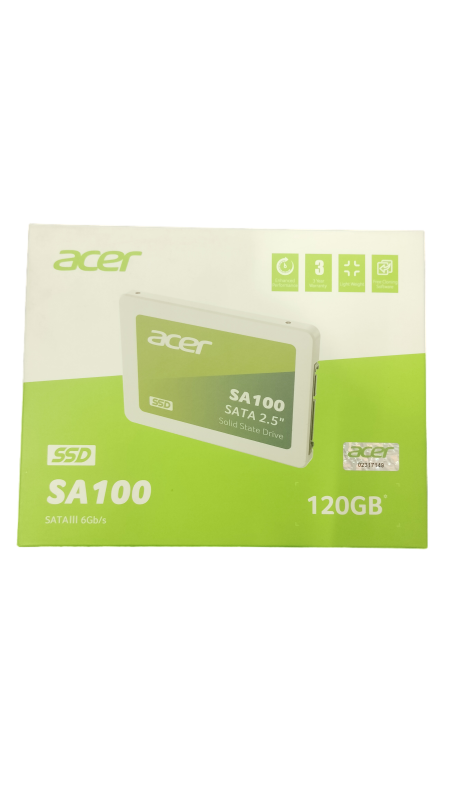 SSD ACER 120GB SA100   SATA III  6Gb/s sata 2.5"